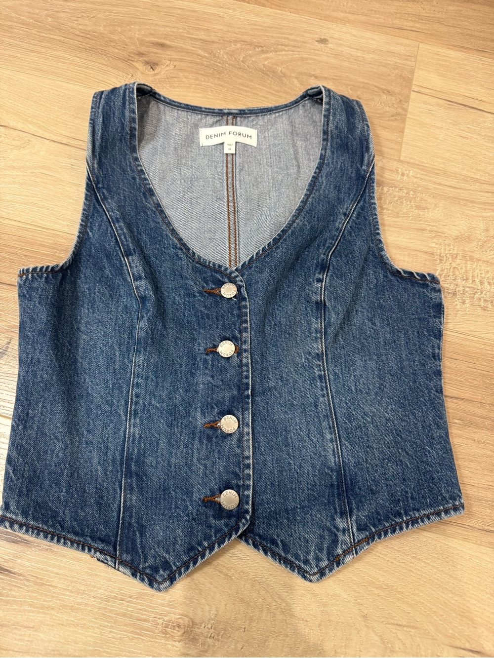 Aritzia Denim Forum Vest